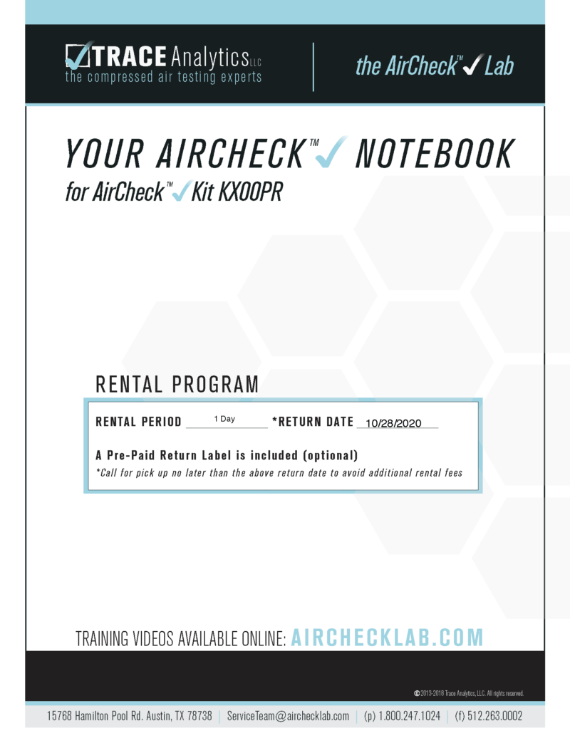 Instrucciones De Muestreo Microbiano Trace Analytics The AirCheck Lab